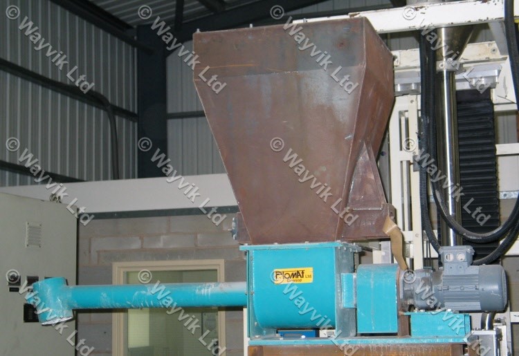 Flomat Limited 75mm DIA x 600mm Long Mild Steel Auger Feeder